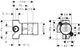 AXOR-HG-Ab-und-Umstellventil-Trio-Axor-Grundkoerper-universal-16982180 gallery number 1